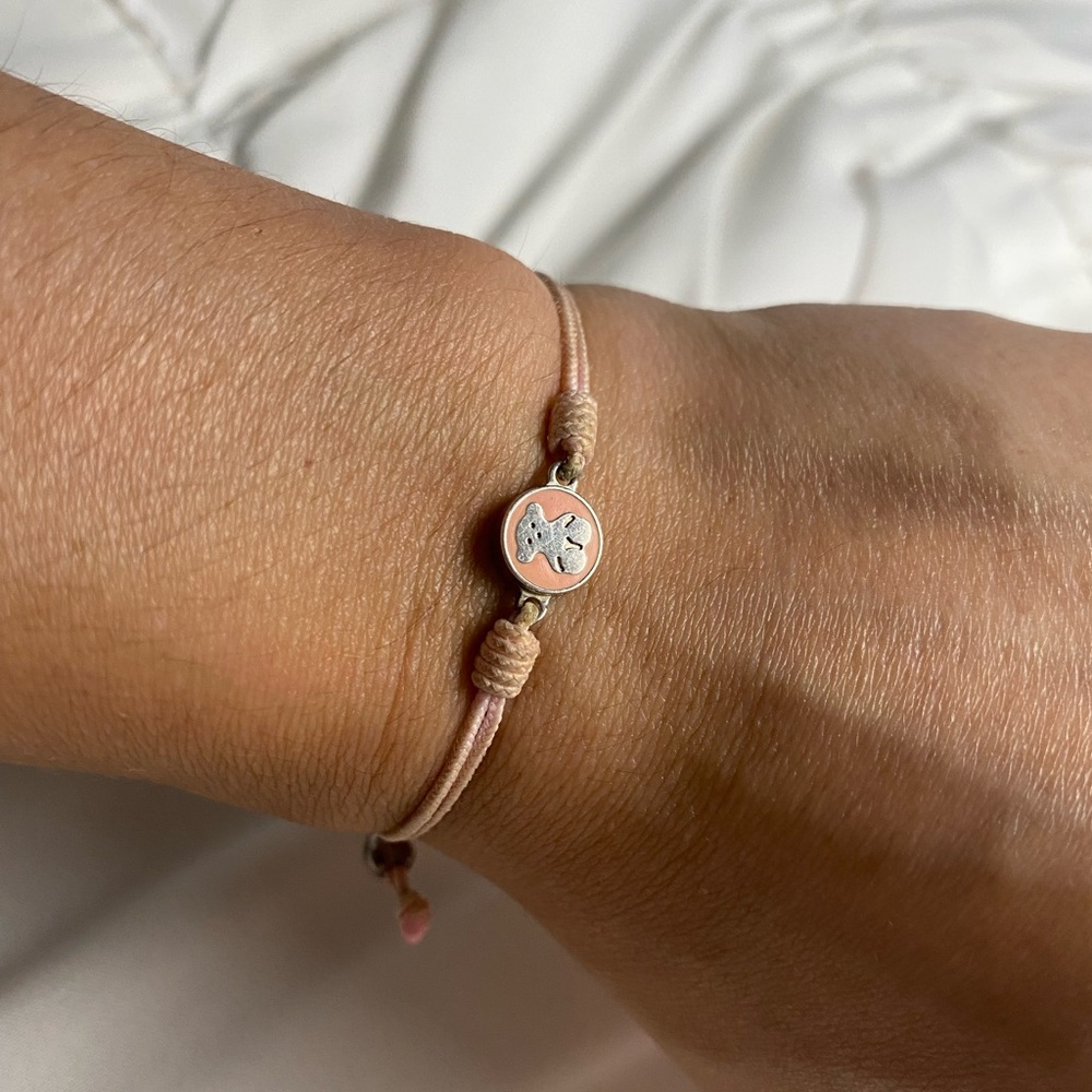 TOUS Silver Spot Bracelet with Enamel